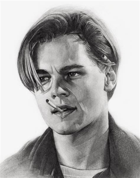 leonardo dicaprio titanic drawing